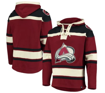 NHL Colorado Avalanche '47 Hockey Lacer Hoodie New Mens Big & Tall Sizes $140 - Image 1 of 2