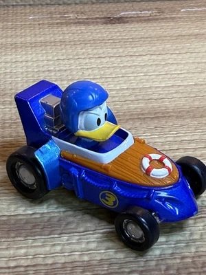 Disney Mickey and the Roadster Racers Die-Cast car: Donald's Cabin Cruiser -used - Image 1 of 4