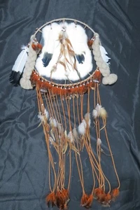 Großer handgefertigter authentischer Indianer Traumfänger wunderschön - Bild 1 von 9