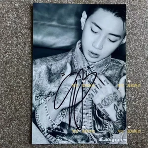 Fotos autógrafas de fans de Jay Park Piao Zai firma fidelidad regalos 6 pulgadas 朴宰范签名照 - Imagen 1 de 8