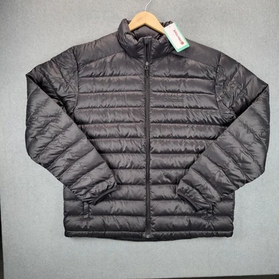 Marmot Mens Zeus 700 Down Puffer Jacket Size 2XL Black Quilted NWT - Image 1 of 4