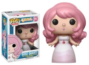 Funko Pop! Figura de vinilo de cuarzo rosa Steven Universe #211 (ABOVEDADA) NUEVA - Imagen 1 de 10