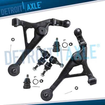 Kit de rótula de barra estabilizadora de brazo de control inferior de 6 piezas para Chrysler Sebring Dodge Stratus Foto 1 de 4