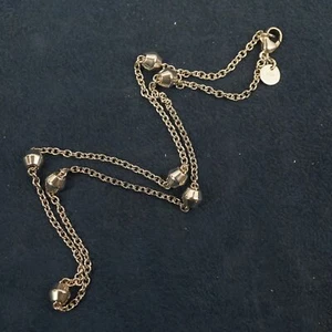 Tiffany & Co. Sterling Silver Beads by the Yard Barrel Ball Station Necklace - Picture 1 of 11