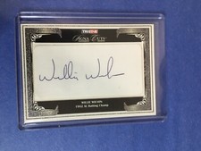 F165,560 2008 Tri Star Signa Cuts WILLIE WILSON ROYALS 1982 BATTING CHAMP AUTO