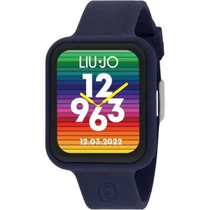 Smartwatch LIU JO LUXURY VOICE FANCY SWLJ131 Silicone Bleu Touchscreen - Photo 1 sur 1