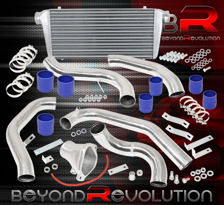 Mazda Rx-7 Fc 1986-1991 31"X11.5"X3" Intercooler Aluminio Silicon Pipe Kit Nuevo Foto 1 de 1