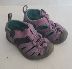 KEEN Shoes Baby Toddler Size 4 Light Purple Blue Sandal Outdoors 