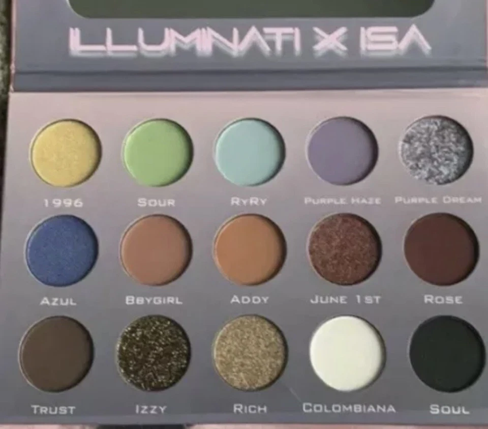 ILLUMINATI X ISA Glam Eyeshadow Glam Pallete 17.5g