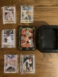 Metallic Impressions Cooperstown Collection 5-Metal Card Set in Tin Willie Mays 