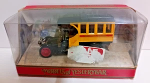 Matchbox Models of Yesteryear Y44 Renault Bus 1910 gelb 1:38 OVP - Bild 1 von 2