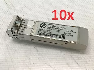 Lot 10 - HP E7Y09A 793443-001 16Gb SFP+ SW XCVR-E Transceiver AFBR-57F5AMZ-HP3 - Picture 1 of 3
