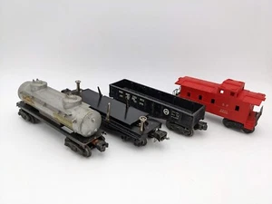 Lionel 4 Stück Spur O 2465 Kesselwagen 2452X Gondel 2257 Begleitwagen 3811 Holz - Bild 1 von 17