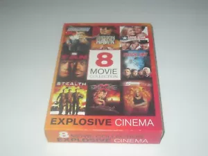 Explosive Cinema 8 Exhilarating Movies DVD Hollywood Homicide Hudson Hawk - Picture 1 of 5