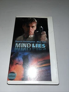 Mind Lies VHS Tested Dennis Christopher Max Gail Cutbox - Picture 1 of 4