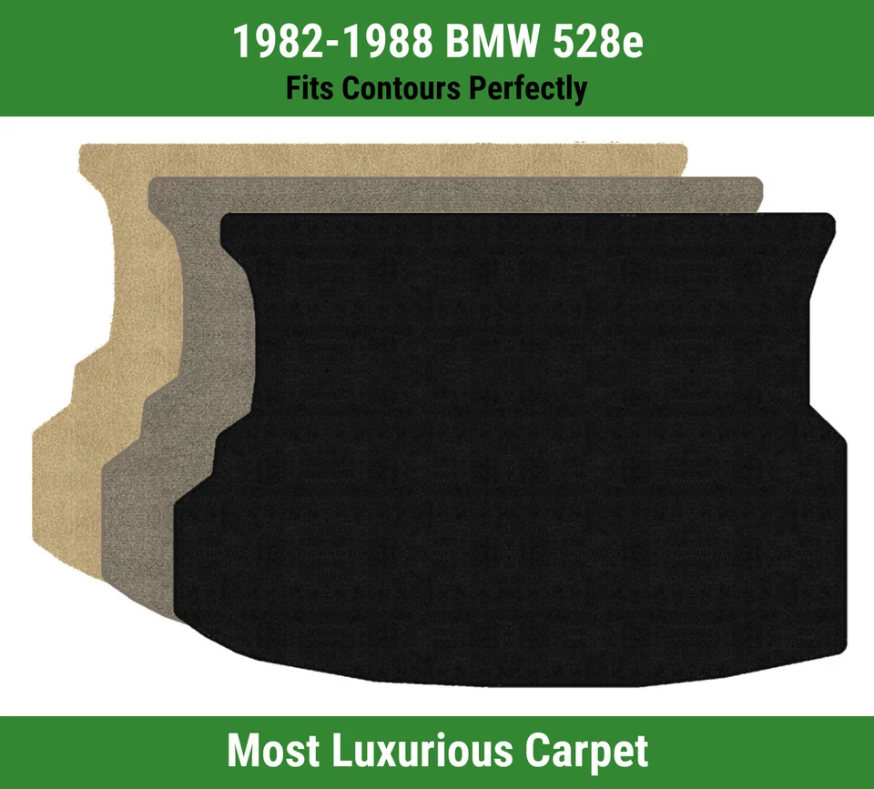 Alfombra de maletero Lloyd Luxe para BMW 528e 1982-1988  Foto 1 de 4