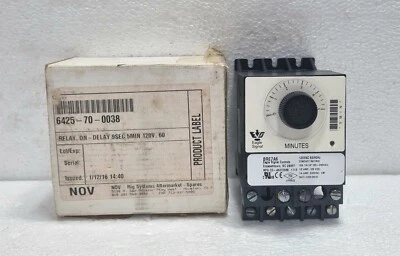 EAGLE SIGNAL BRE7A6 ELECTRONIC RESET TIMER 120VAC - Image 1 of 4