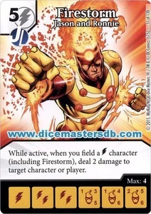 Firestorm Jason and Ronnie #51 - Justice League - DC Dice Masters - Picture 1 of 1