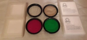 B+W 52mm Lens Filter Kit (81-B; 090 5x; 061 3x; STERN 6x) - Made In Germany - Picture 1 of 13
