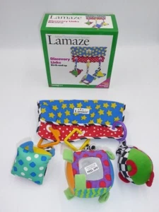 Lamaze - Discovery Links juguete sensorial para cochecito, cuna o parque infantil NUEVO - Imagen 1 de 6