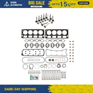 Head Gasket Set Intake Exhaust Valves Fit 04-09 Chevrolet Cadillac GMC 6.0L - Bild 1 von 12