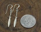 925 Sterling Silver Contemporary Charm Earrings Arrow Charm