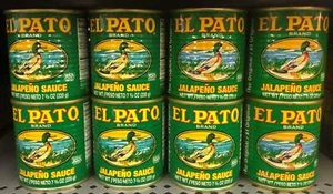 8 DOSEN El Pato Grün Jalapeno Sauce 7,75 Unzen Dose Burrito Taco Mexikanische Salsa - Bild 1 von 6