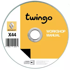 Renault Twingo II (X44) 2007-14 manuale riparazione su Cd - Foto 1 di 6