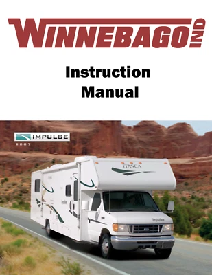2007 Winnebago Impulse Home Owners Operation Manual User Guide Coil Bound - Image 1 of 4