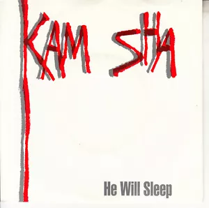 KAM SHA He Will Sleep SOLID SLEEVE 7" 45 rpm vinyl record NEW + juke box strip - Picture 1 of 3