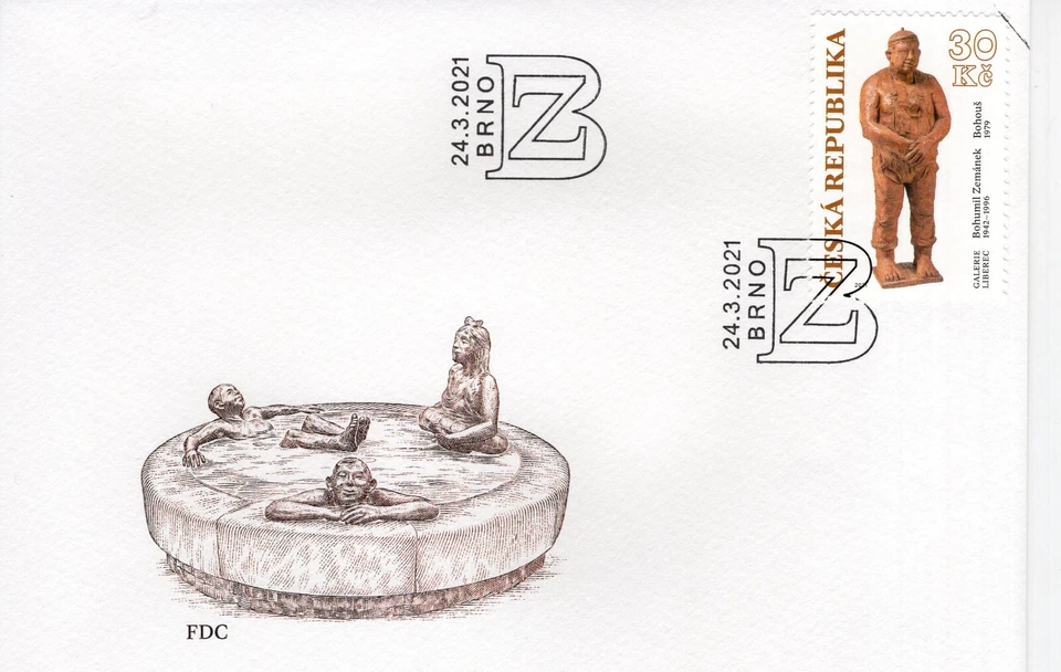 Obras de arte 2021 - Bohous de Bohumil Zemanek, 1942-1996 FDC19305 Foto 1 de 1