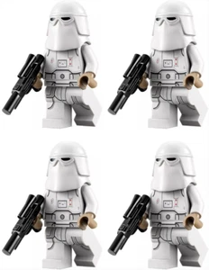 LEGO Star Wars Imperial Snowtrooper Minifigure LOT of 4 75288 75320 Battle Pack - Picture 1 of 2