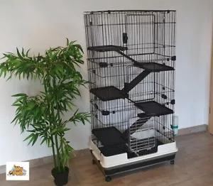 Nagervoliere BIG CAGE XXXL Nagerkäfig Käfig Voliere Metall Nager Kleintierkäfig - Afbeelding 1 van 8