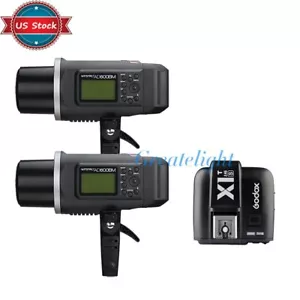 US Godox AD600BM 1/8000s Flash Light Strobe Bowens Mount + X1C XIN X1S Trigger - Picture 1 of 16