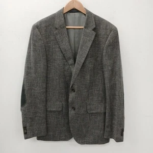 Hugo Boss Suit Jacket Mens Size 50 Grey Wool Blend Designer - Picture 1 of 6