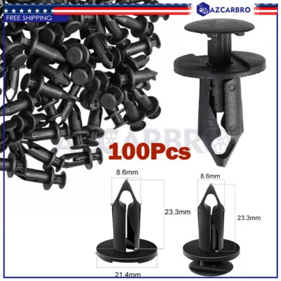 Para Honda Trx400x Trx350 Trx300 Trx250 Guardabarros Parachoques Clips Cuerpo Remaches 100 un. Foto 1 de 4