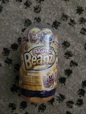 Golden Mighty Beanz Flip, Roll 'N Race Slam Pack Eight (8) Mighty Beans - 2017