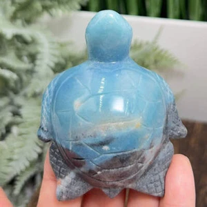 Trolleite Turtle Rare Healing Crystal Carving 128g - Bild 1 von 9