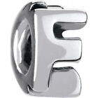 CHAMILIA STERLING SILVER LETTER BEAD CHOOSE YOUR OWN INITIAL ALPHABET CHARM