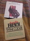 Naughty French Wine Cooler Beer Mat