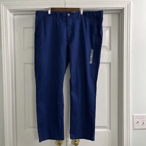Tommy Hilfiger Flex Flat Front Herren Hose Blau 42X30 - Bild 1 von 15