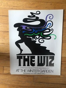 THE WIZ* RARE ORIGINAL 1974 First Edition Wiz Poster - Bild 1 von 2