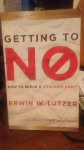 Getting To No -How To Break A Stubborn Heart by Edwin W Luster-Billy Graham  - Picture 1 of 2