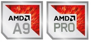 50 Stck. AMD A9 PRO Rot Aufkleber Hülle Abzeichen Original USA Posten Großhandel OEM - Bild 1 von 3
