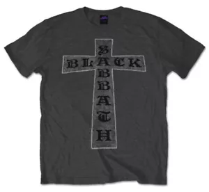 Black Sabbath Cross T-Shirt OFFICIAL - Picture 1 of 1