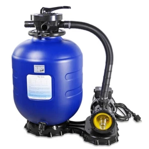 myPOOL Sandfilteranlage Premium bis 35m³ Pool Schwimmbad Filter Pumpe Filtern - Bild 1 von 8