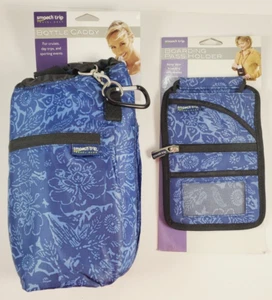 NEW Smooth Trip Boarding Pass Holder &Bottle Caddy Set - Picture 1 of 17