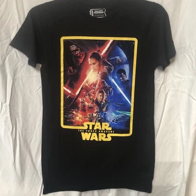 Camiseta Star Wars O Despertar da Força Pequena Nova Sem Etiquetas - Imagem 1 de 4