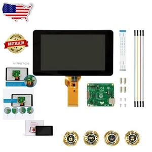 7 Zoll Raspberry Pi Touch Display mit 10-Finger kapazitiver Berührung für Benutzerfreundlichkeit - Bild 1 von 9