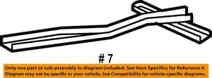 Genuine Rav4 (13-18)Ltd, Sport & Xle, Le Se Clamp, Battery Hold Down 74404-42190 - Picture 1 of 1